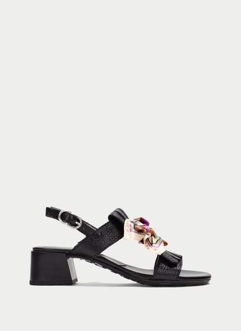 schuhe sandalen tulipan schwarz - hispanitas