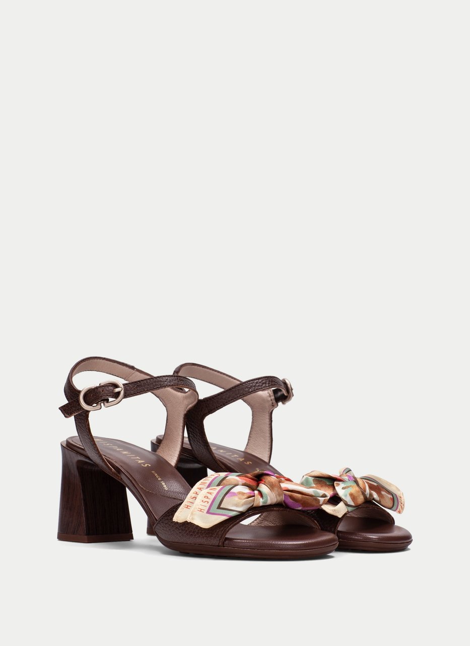 heeled sandal orquidea avela