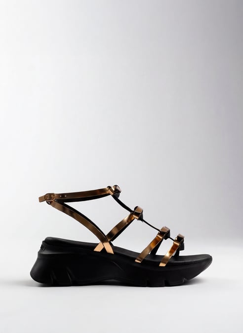 schuhe sport-sandal hispanitas x juan vidal golden - hispanitas