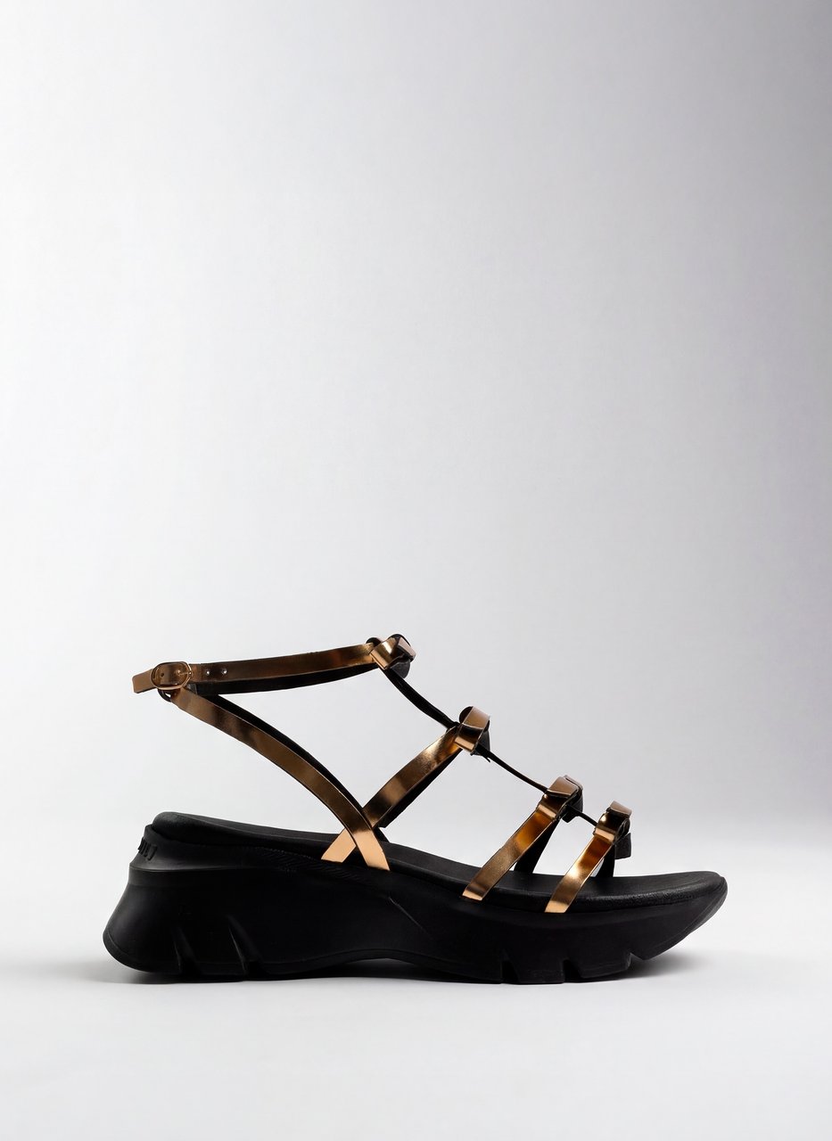 sandalia sport hispanitas x juan vidal oro