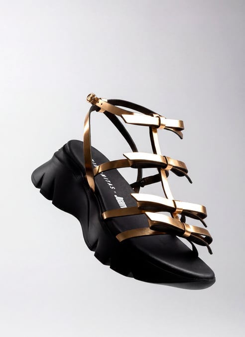 shoes sport-sandals hispanitas x juan vidalgold - hispanitas