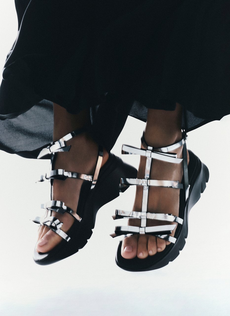 sport sandal hispanitas x juan vidal silver