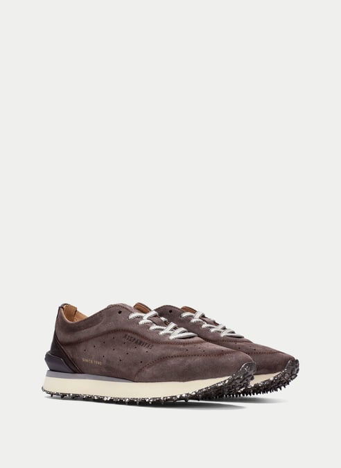 zapatos deportivo daytona marrón - hispanitas