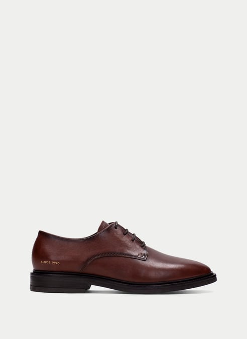 zapatos blucher lincoln cuero - hispanitas
