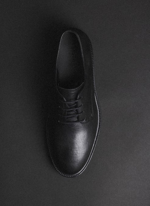 scarpe blucher lincoln nero - hispanitas