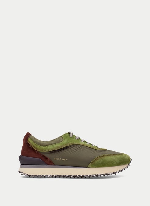 zapatos deportivo daytona verde - hispanitas