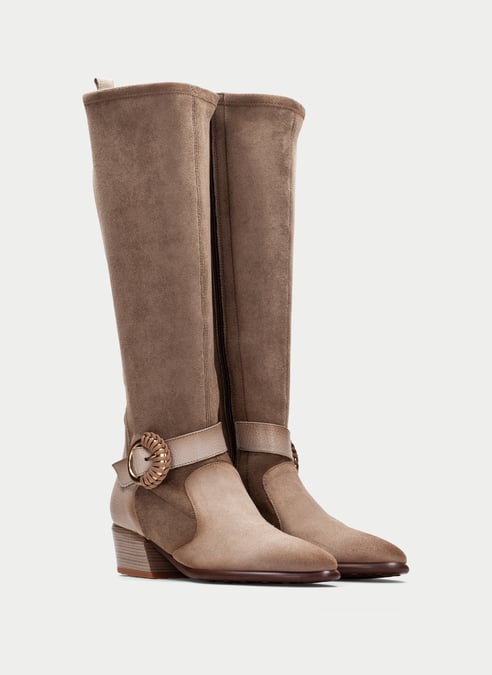 outlet boot veronataupe - hispanitas