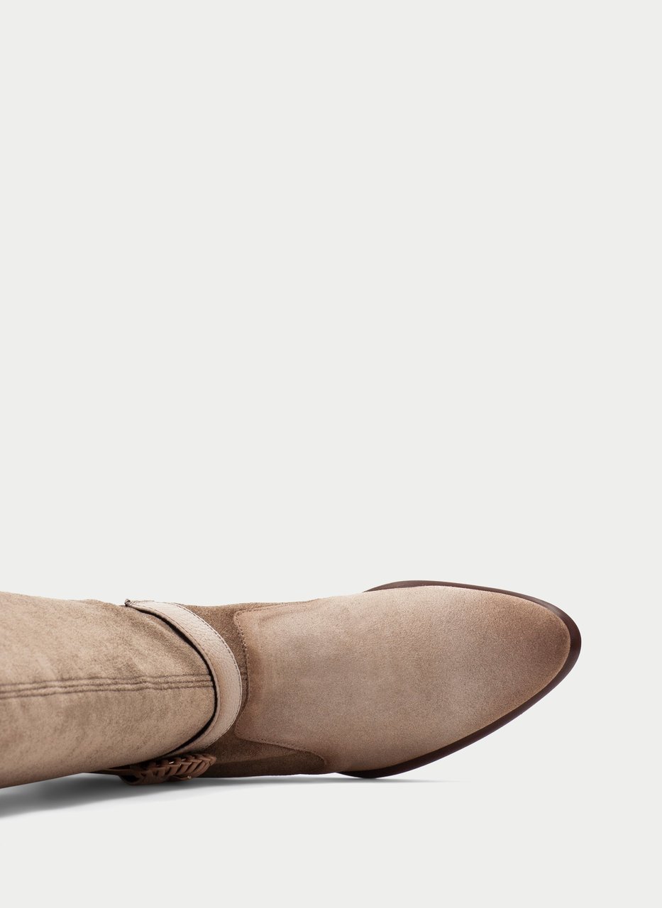 botte verona taupe