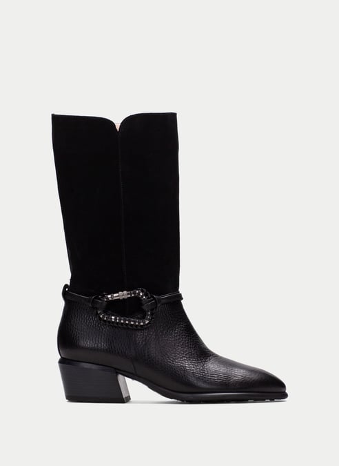 outlet bota verona negro - hispanitas
