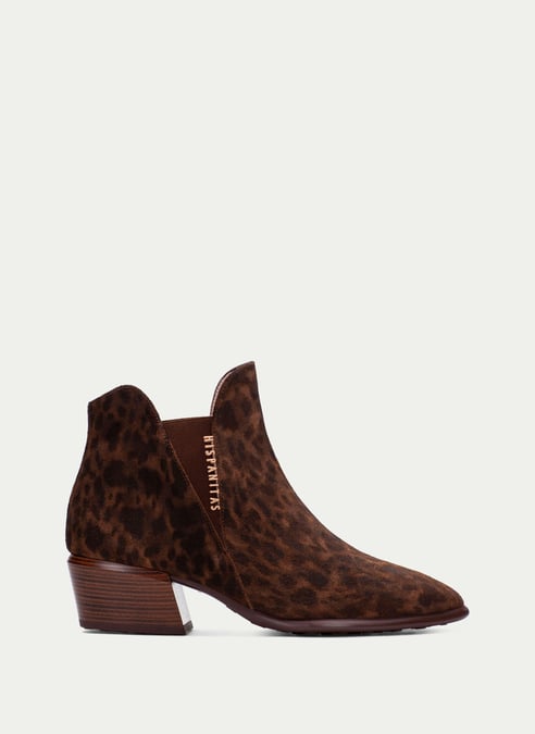outlet botín verona leopardo - hispanitas