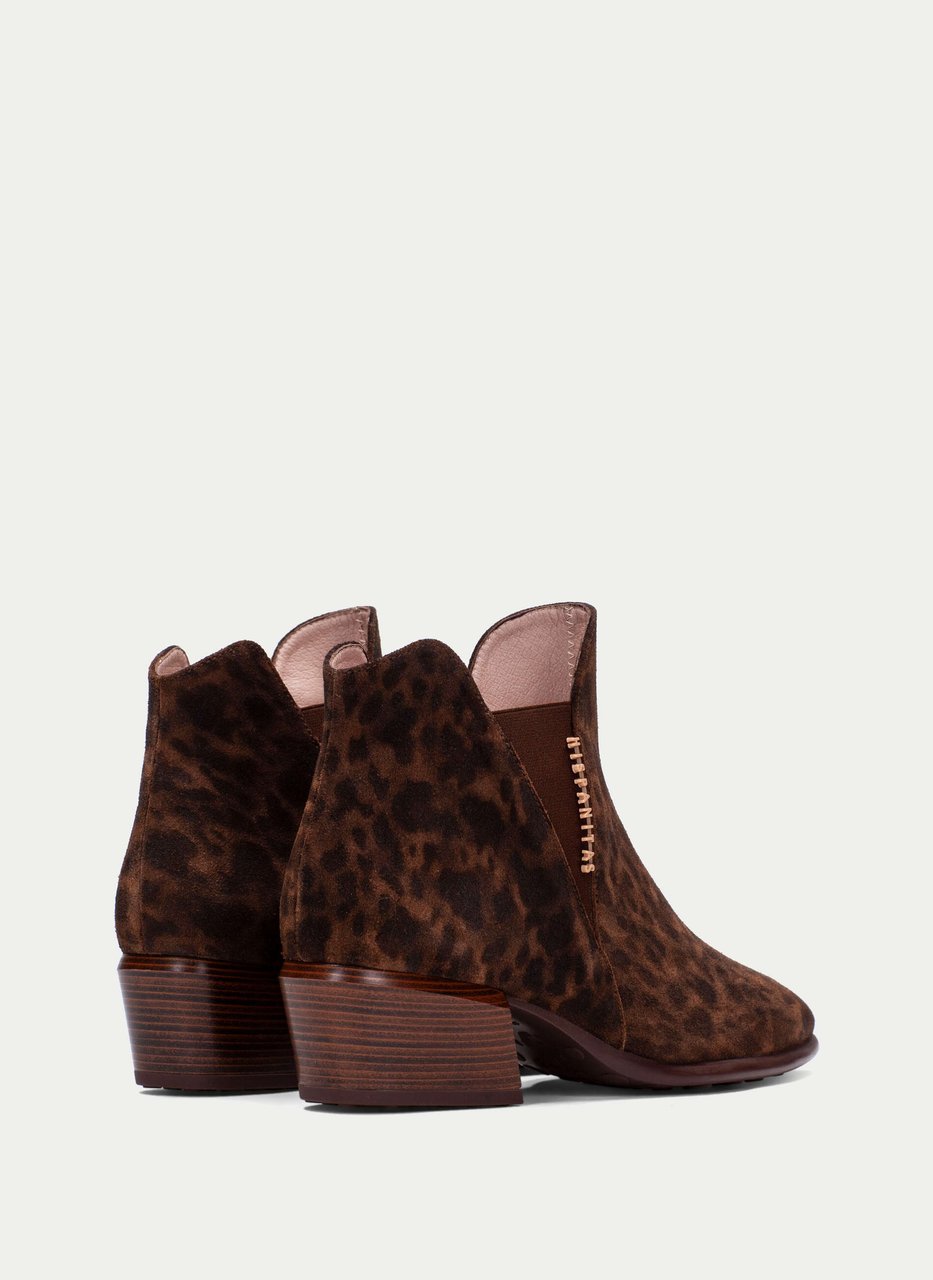 stivaletto verona leopardo
