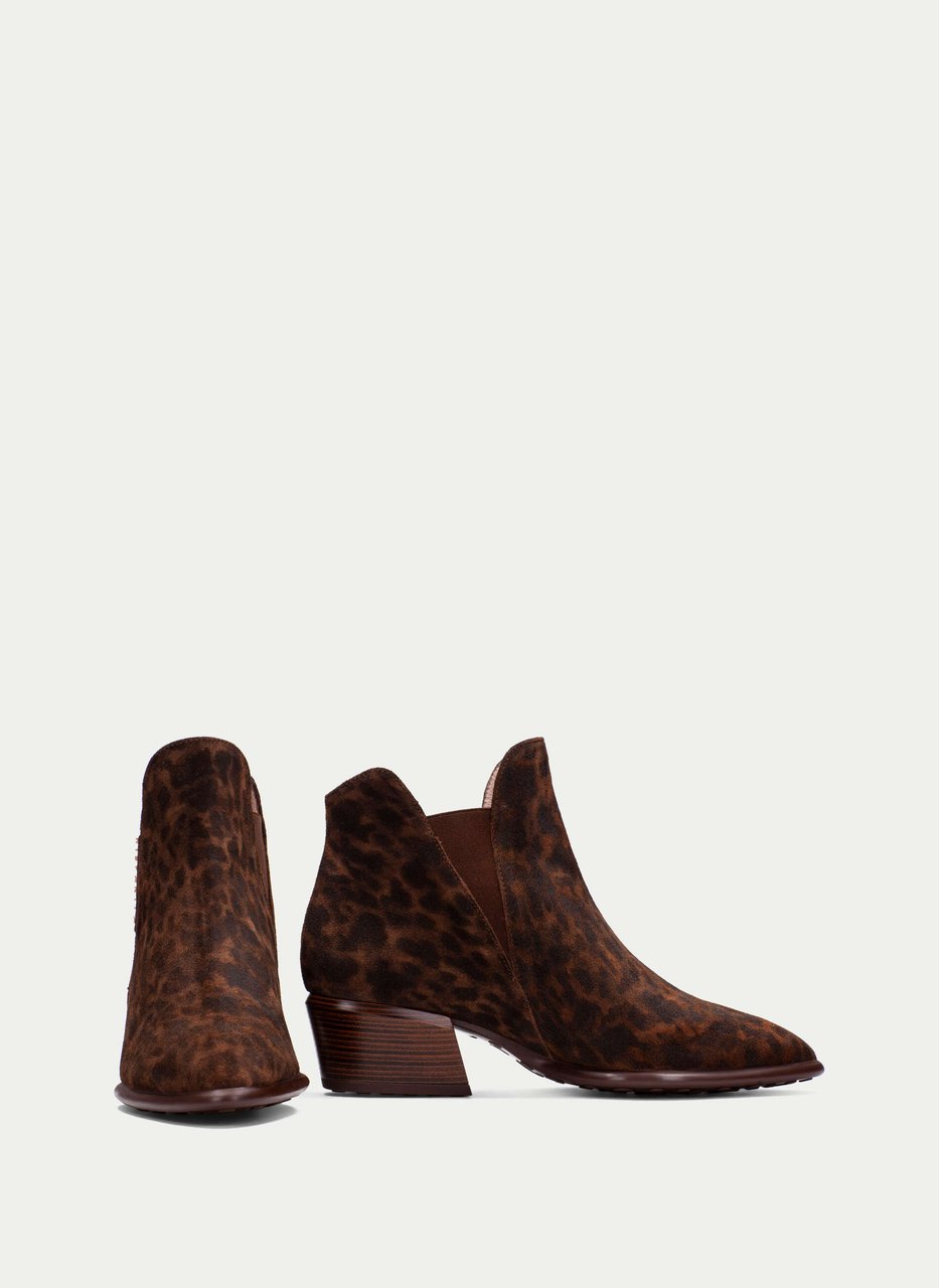 stivaletto verona leopardo