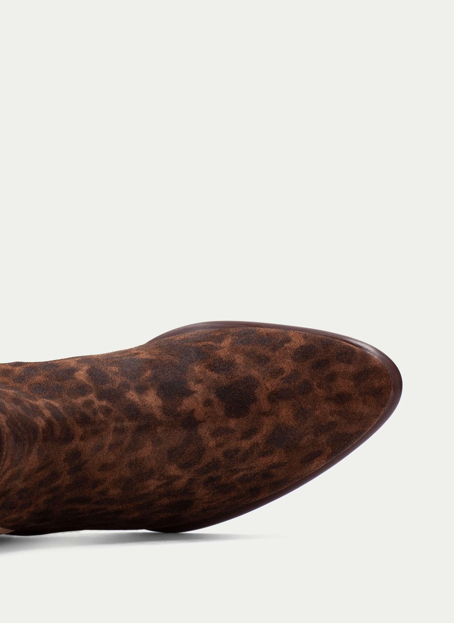 stivaletto verona leopardo