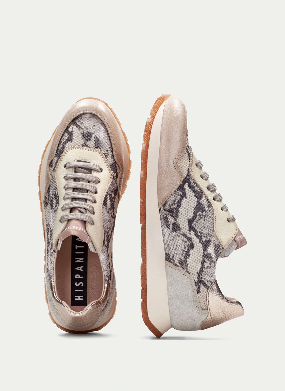 sneaker kansas python-taupe