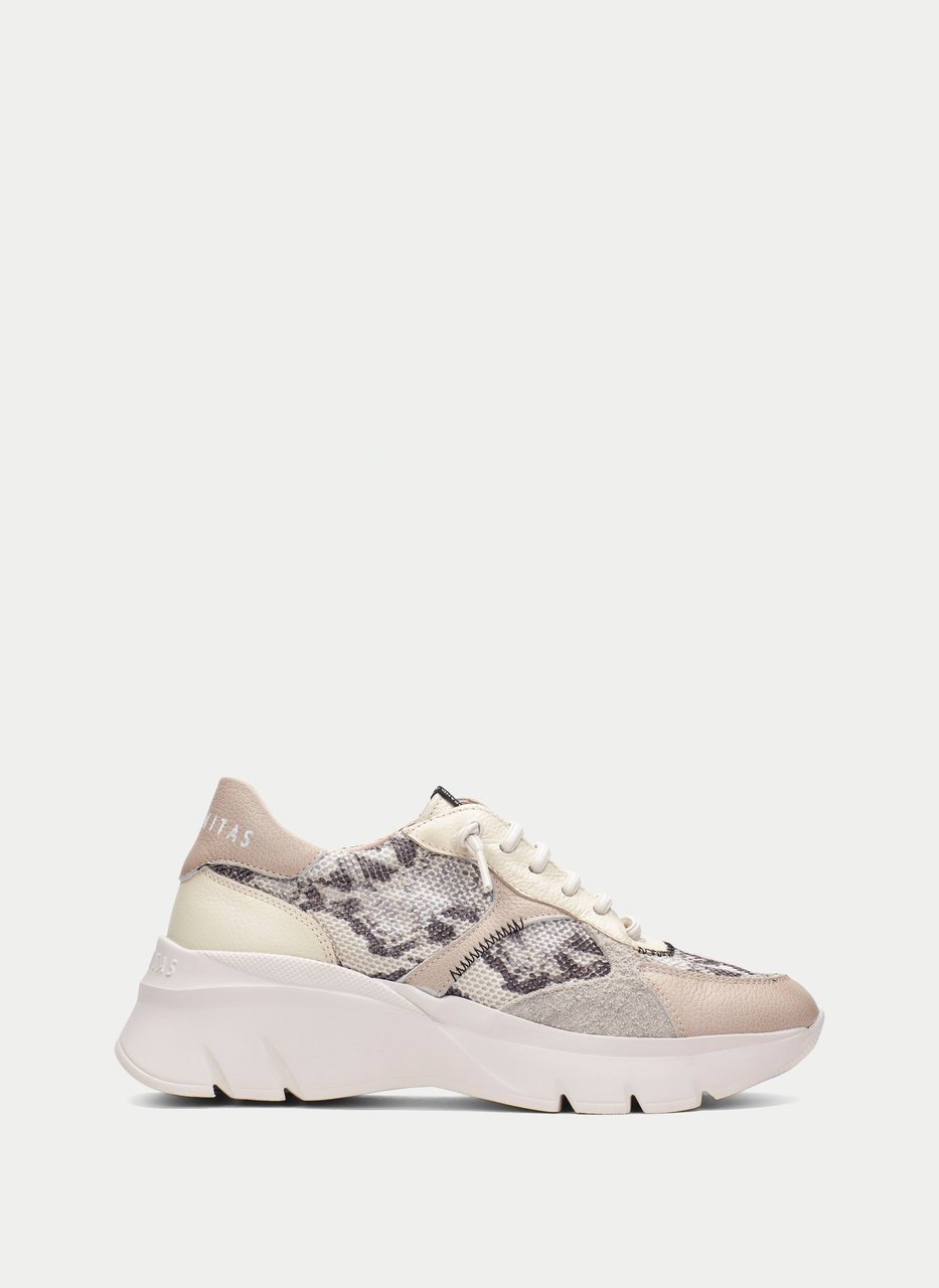 sneaker habana python-taupe