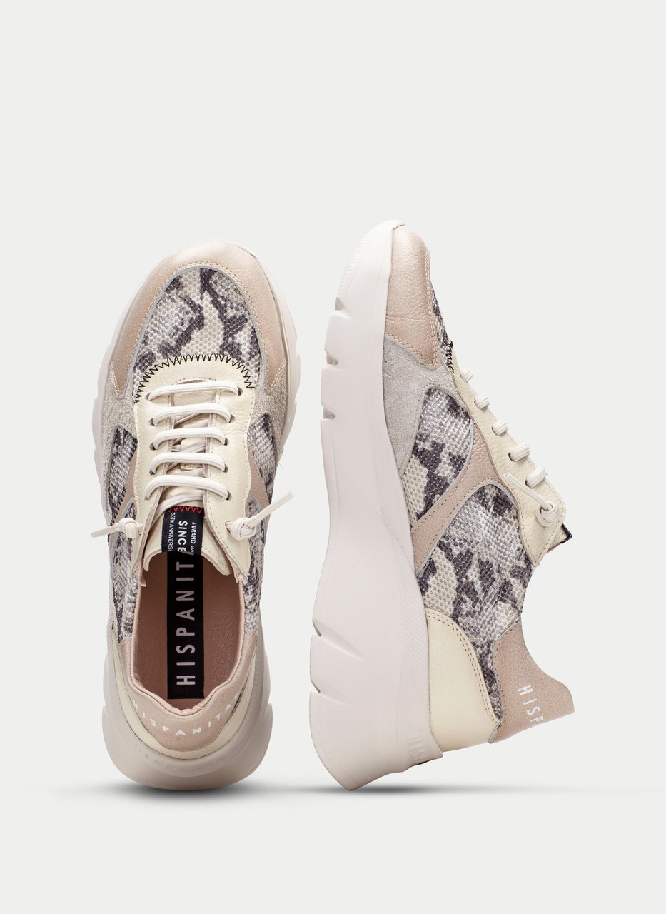sneaker habana python-taupe