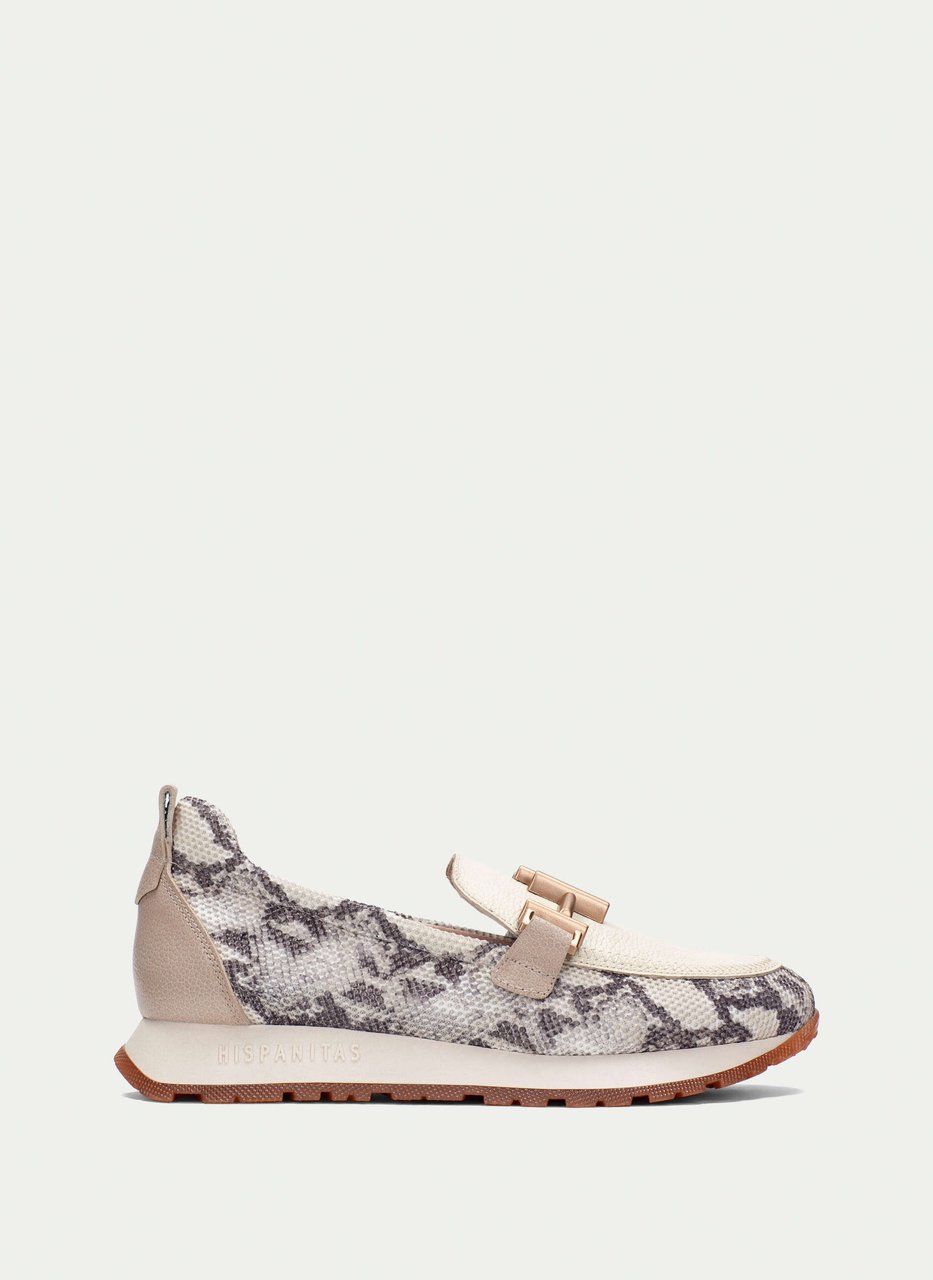 mokassin sport kansas python-taupe