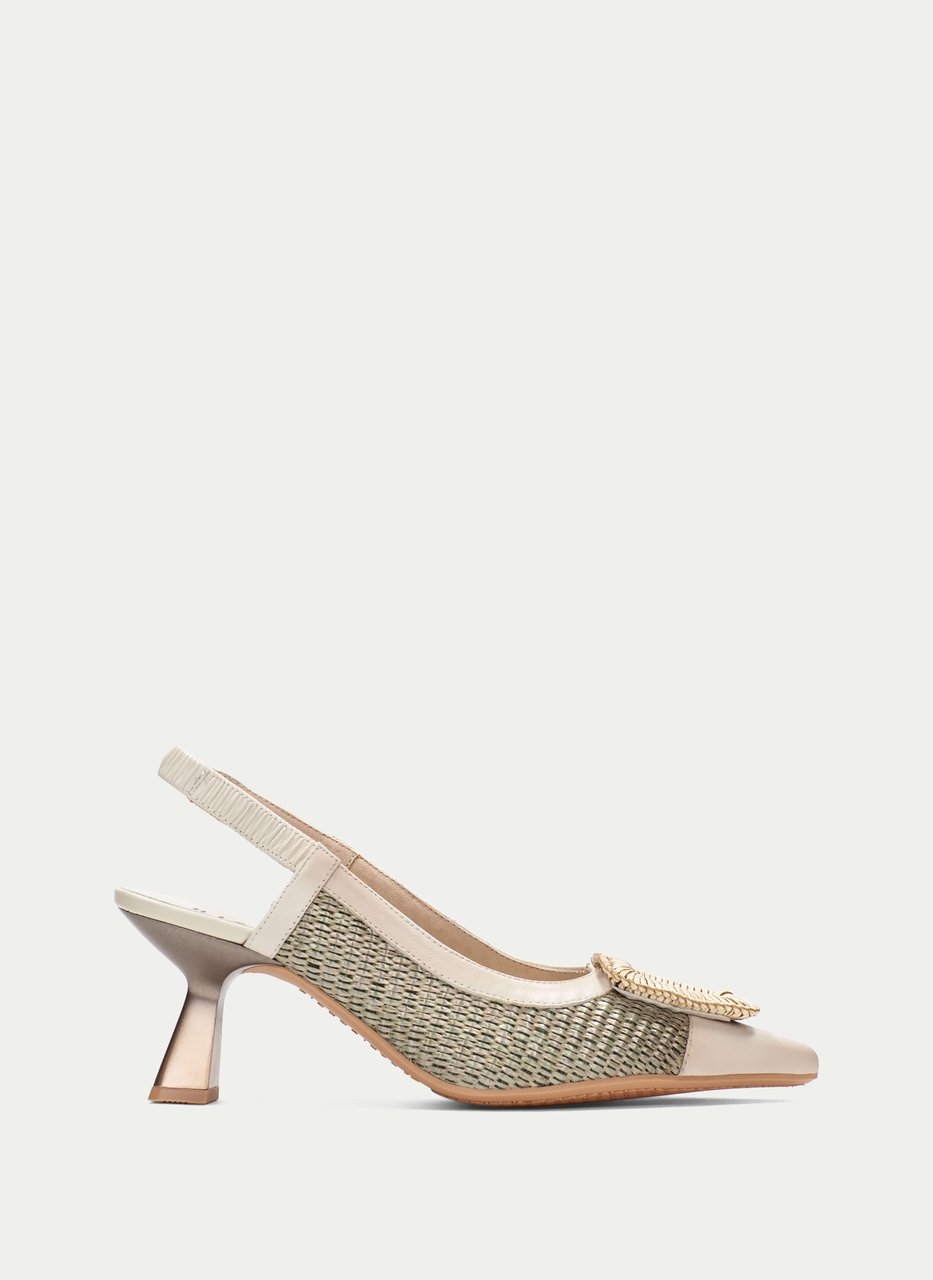 slingback nova latte-eucalyptus