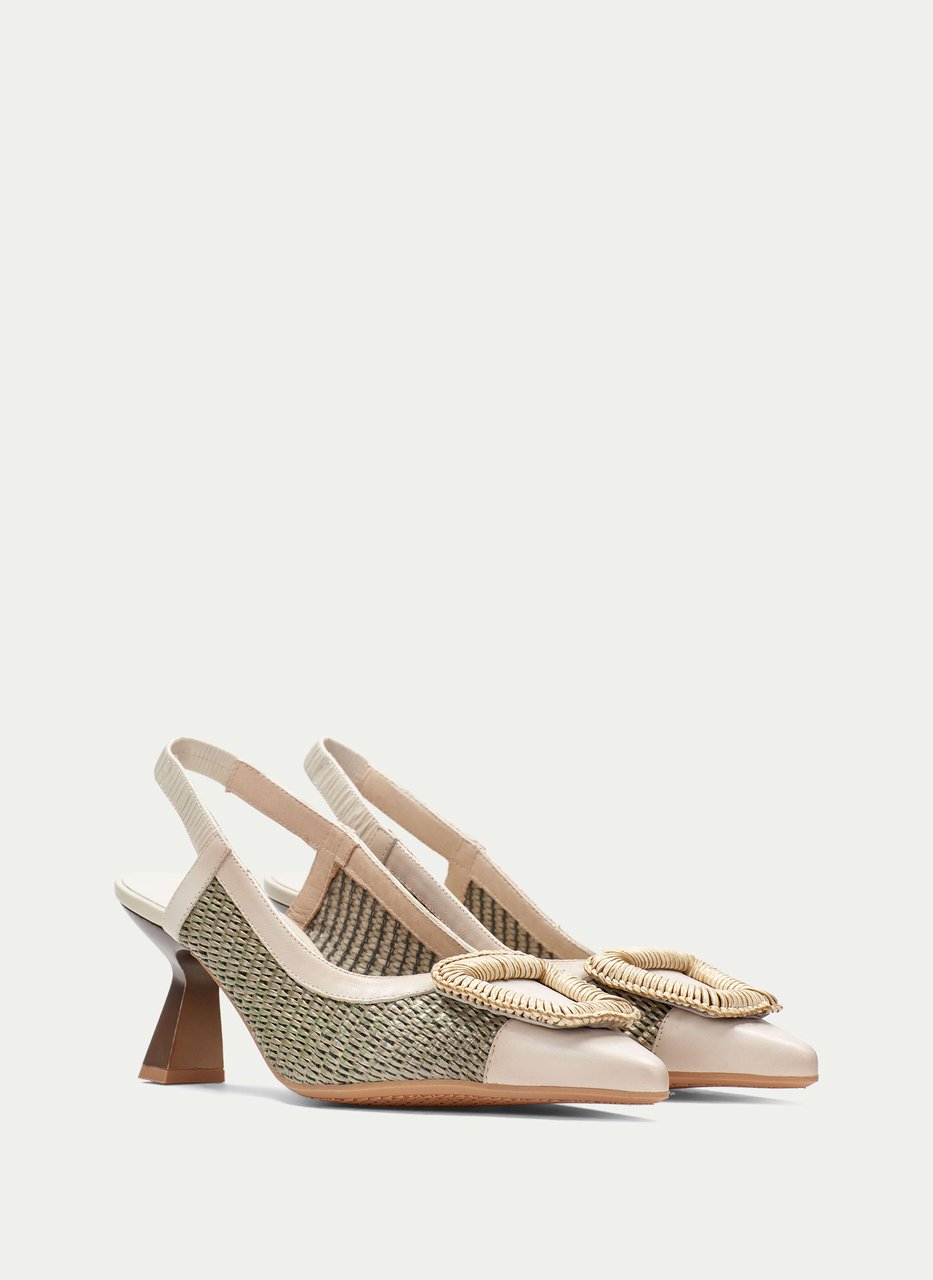 slingback nova latte-eucalyptus