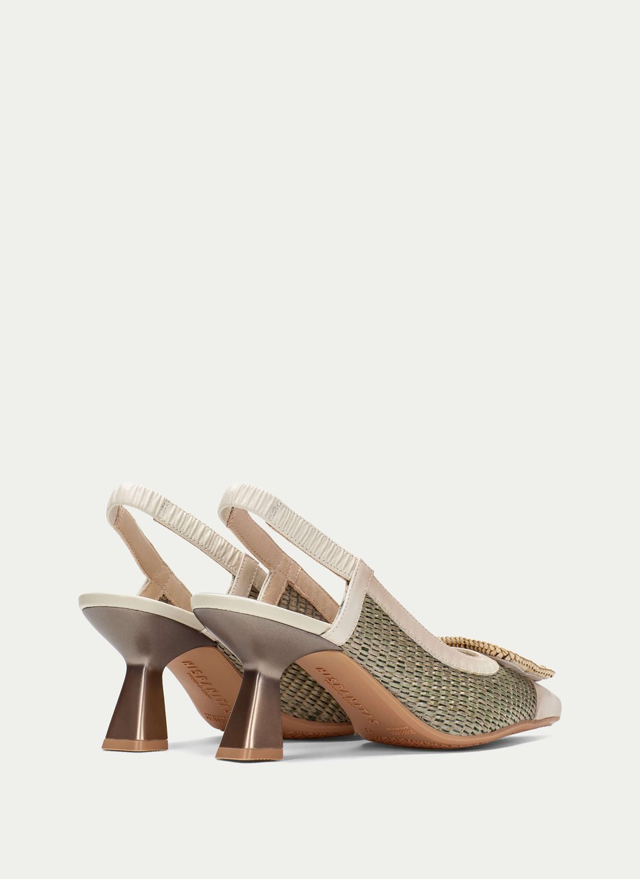 slingback nova latte-eucalyptus