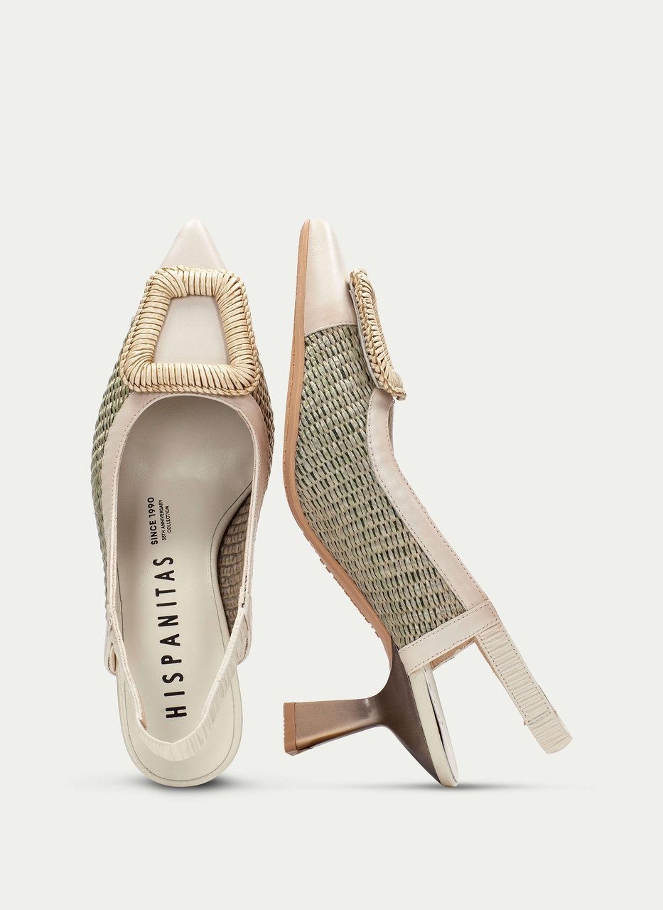 slingback nova latte-eucalyptus