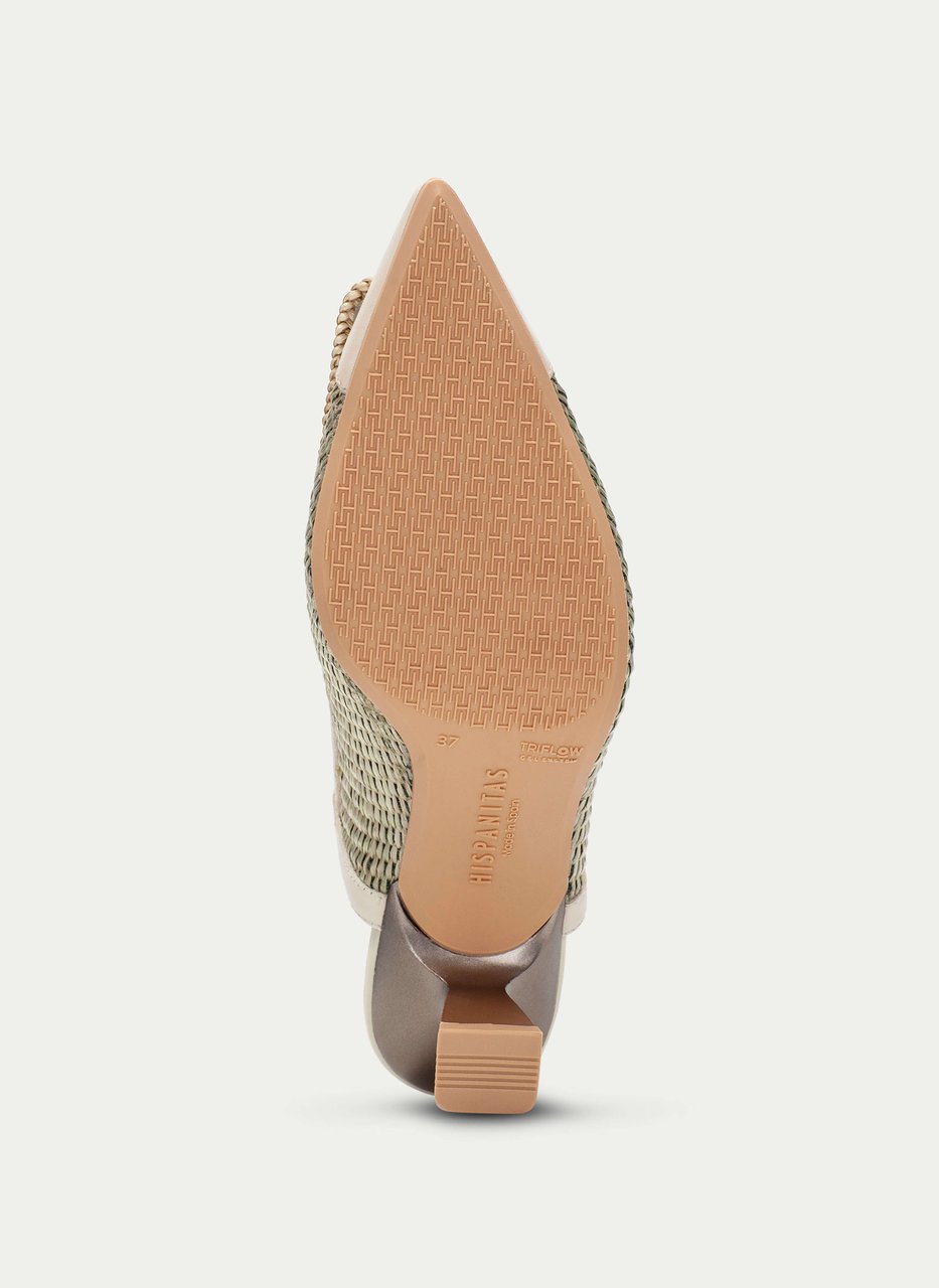 slingback nova latte-eucalyptus