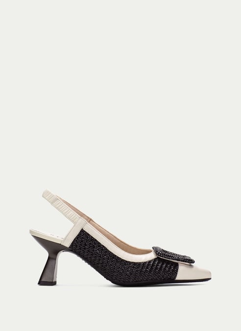 outlet senza-tacco nova nero-latte - hispanitas