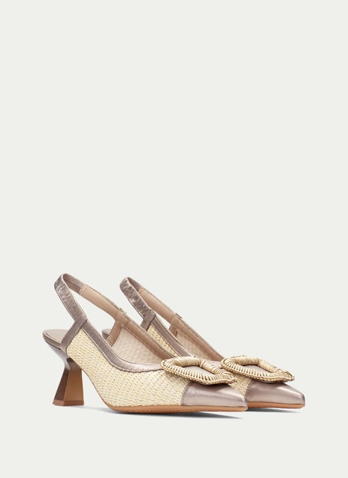 outlet senza-tacco nova latte-champagne - hispanitas