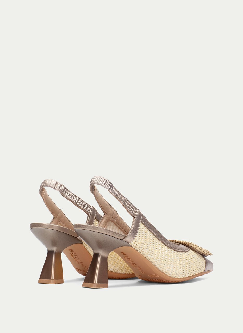 slingback nova latte-champagne