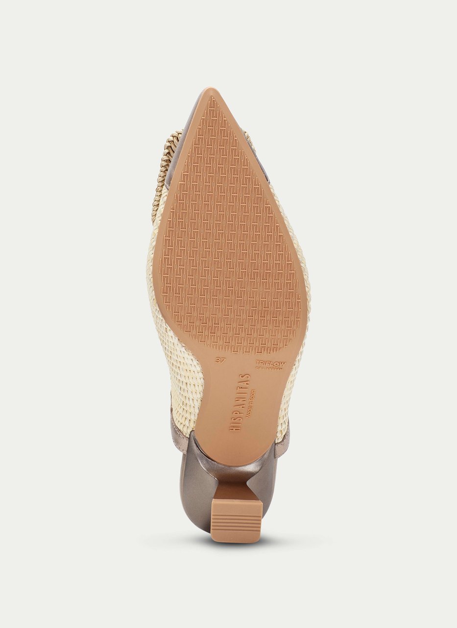 slingback nova latte-champagne
