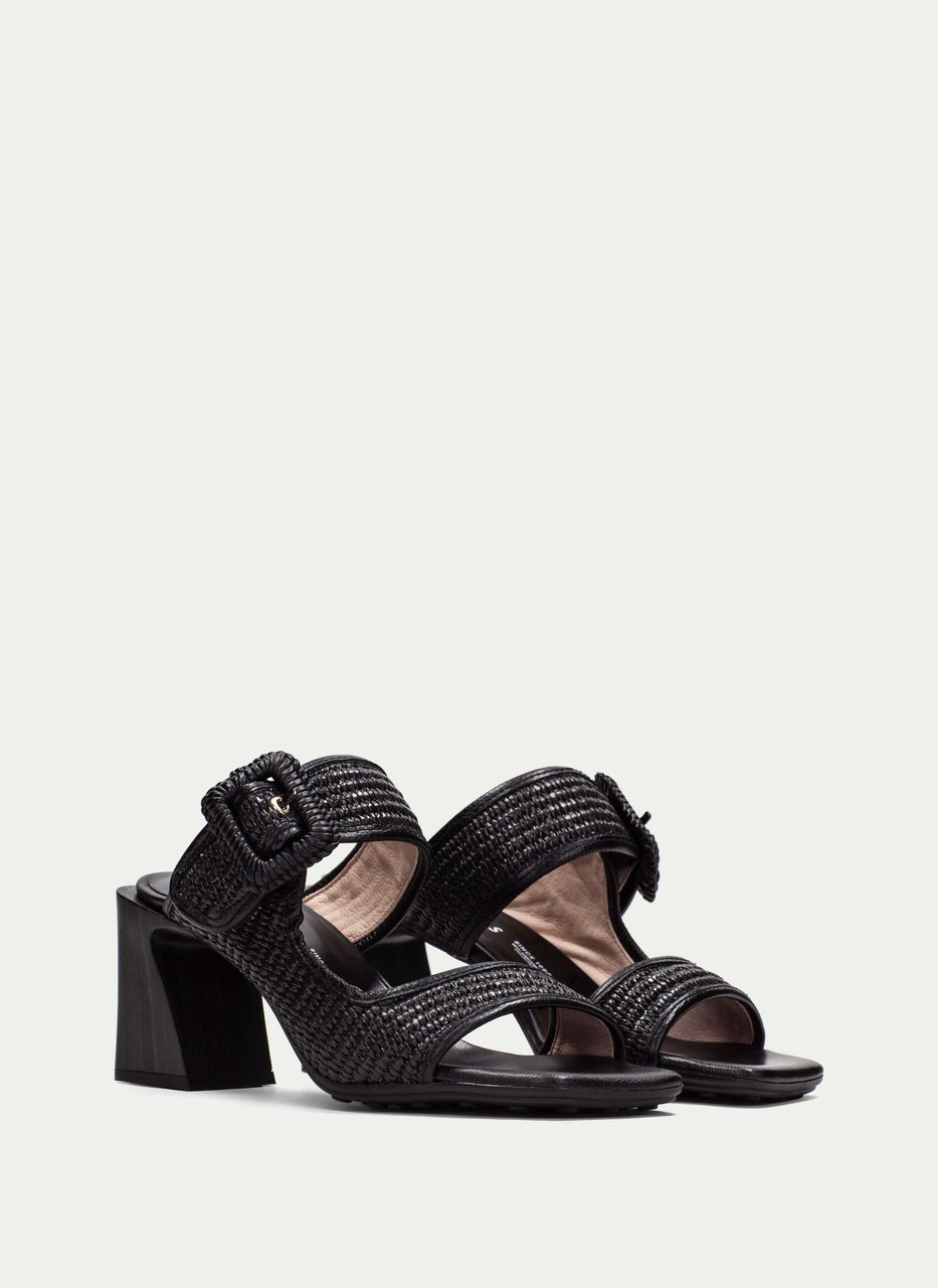 sandali slingback miami nero