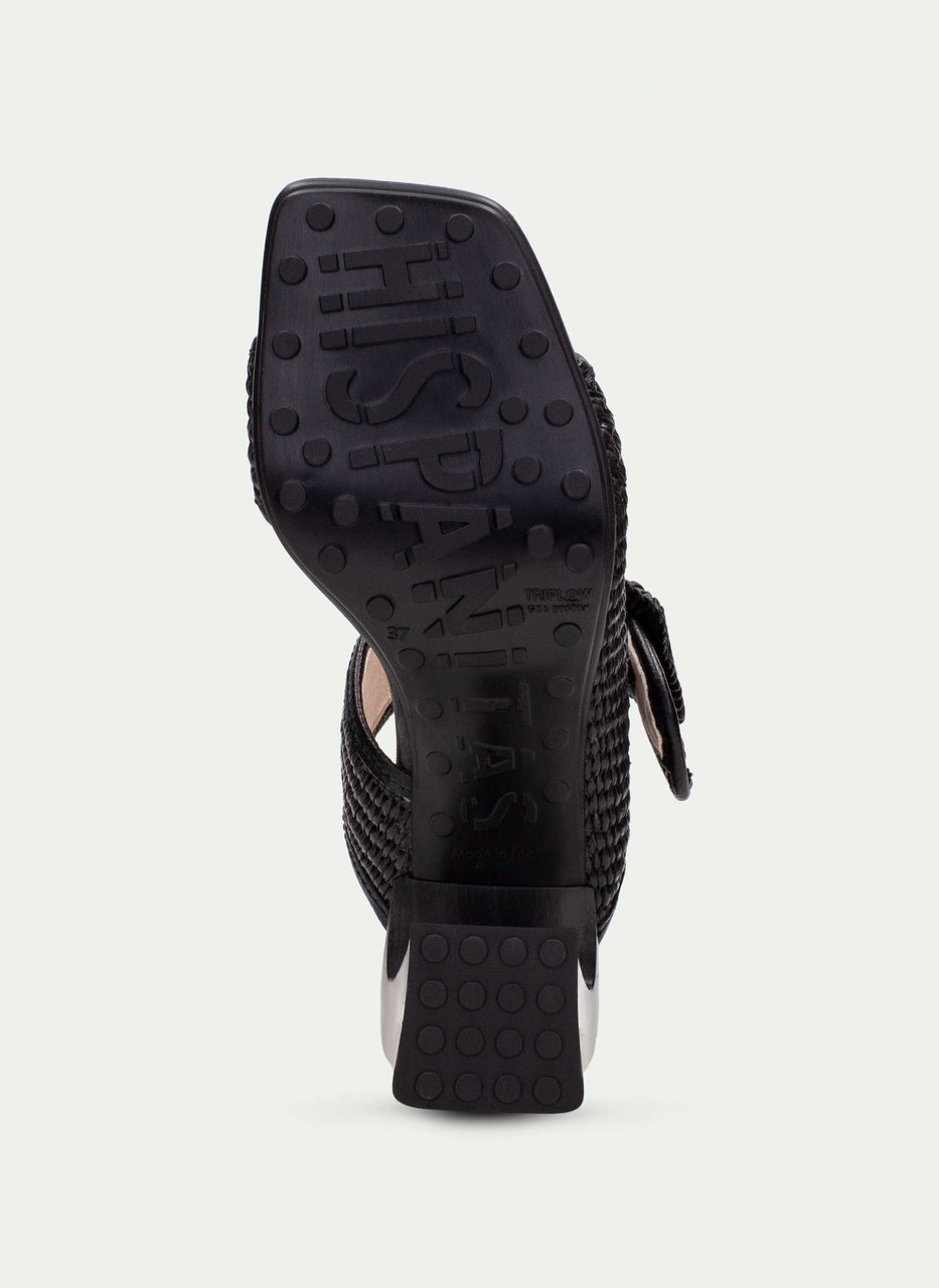 sandali slingback miami nero