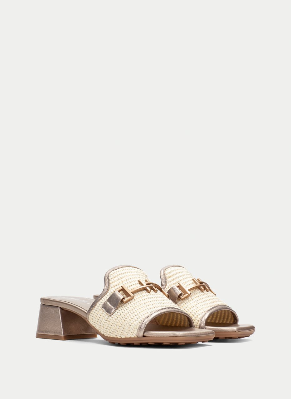 slingback sandale dallas latte-champagne