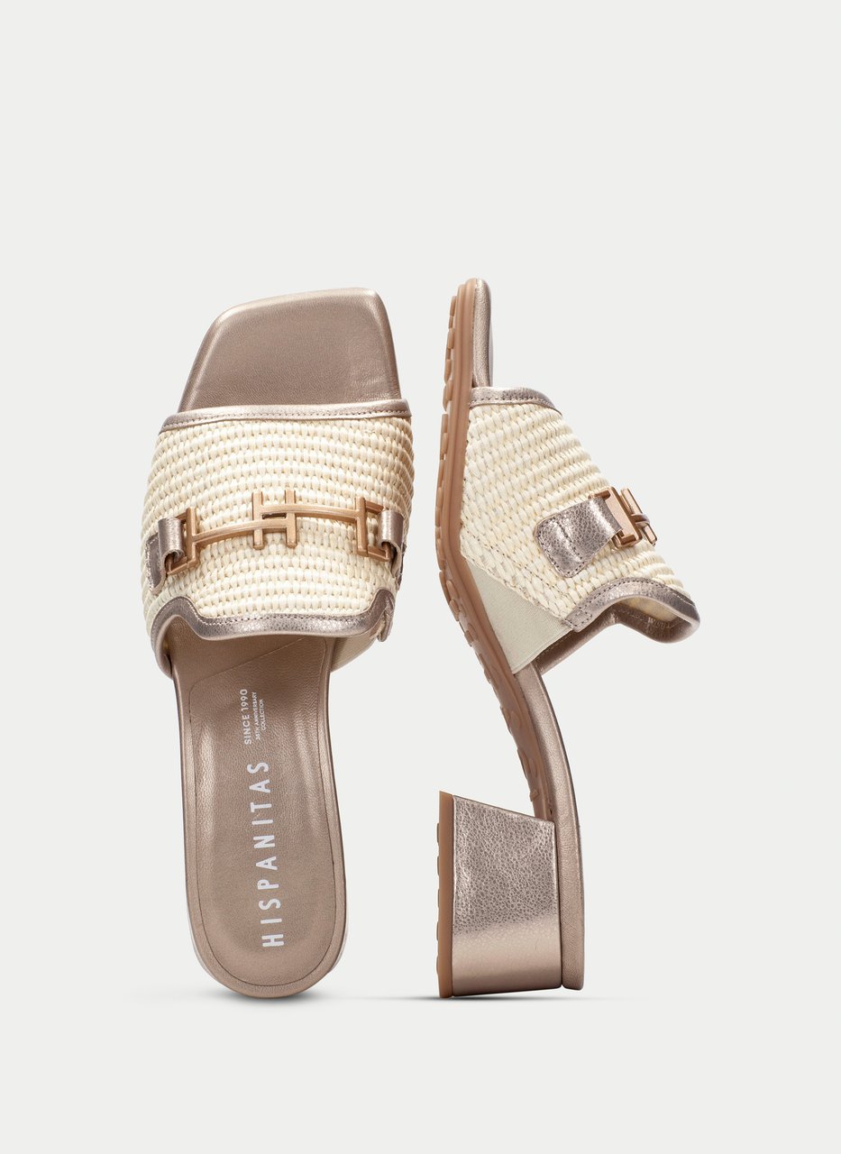 slingback sandale dallas latte-champagne