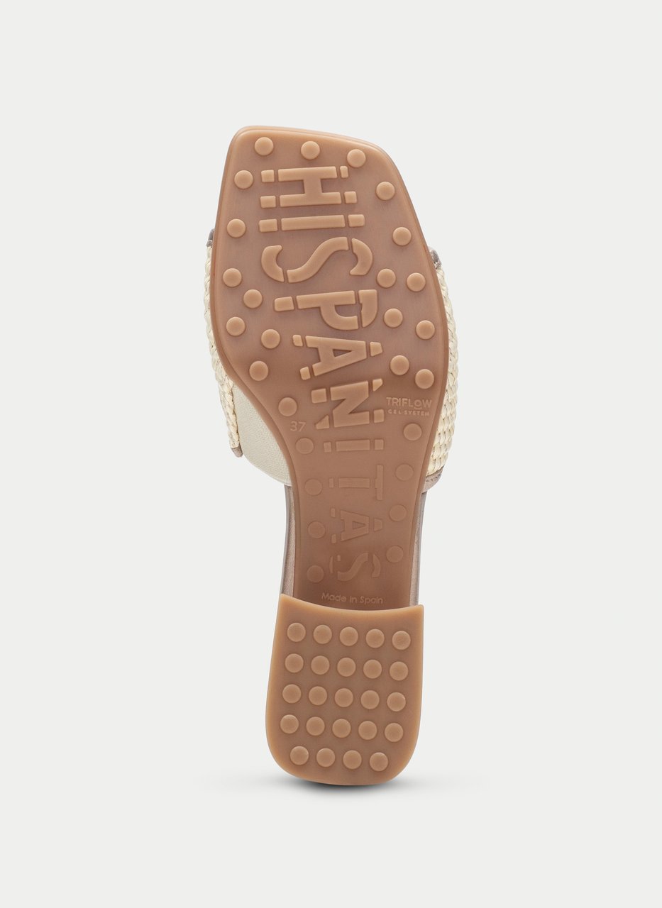 slingback sandale dallas latte-champagne