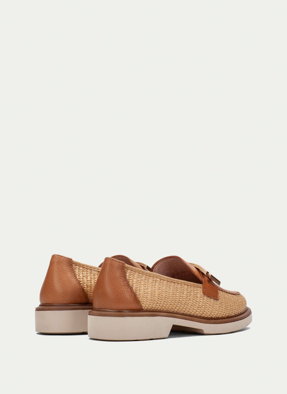chaussure plate seattle cuir
