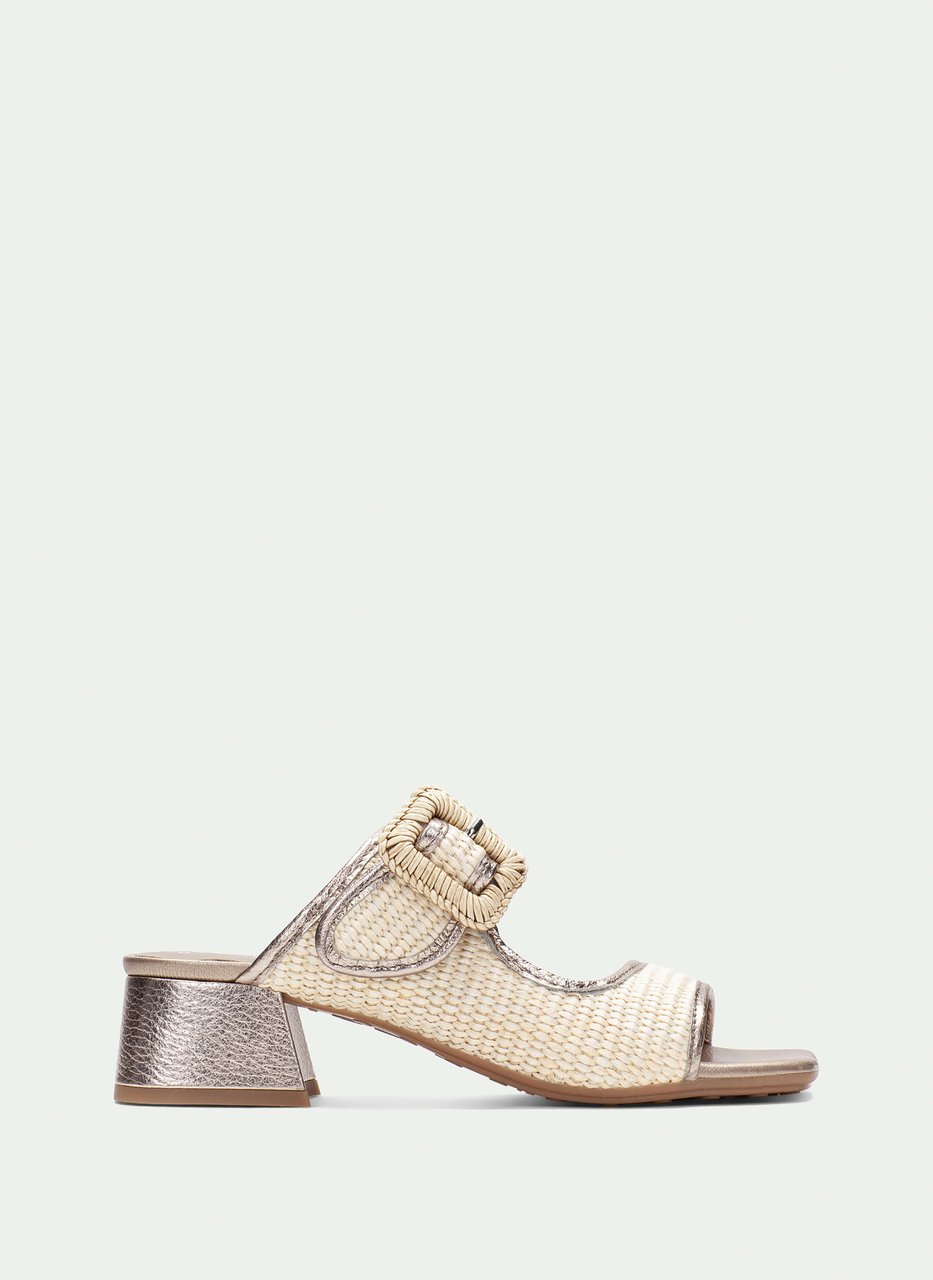 sandali slingback dallas latte-champagne