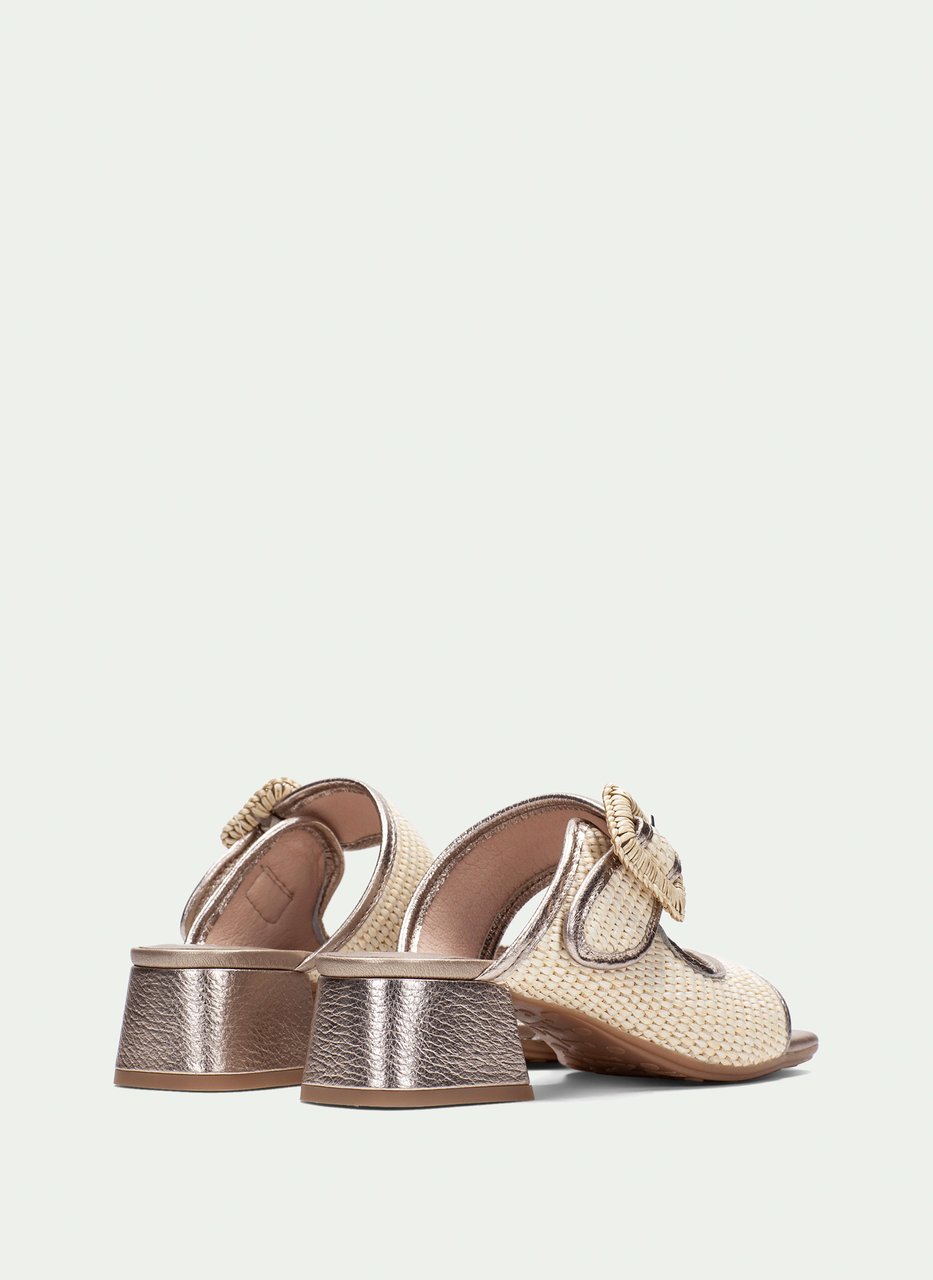 sandali slingback dallas latte-champagne