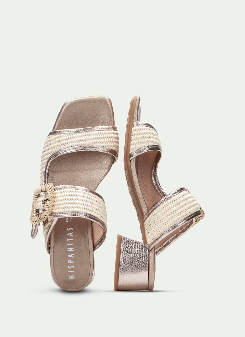 sandali slingback dallas latte-champagne