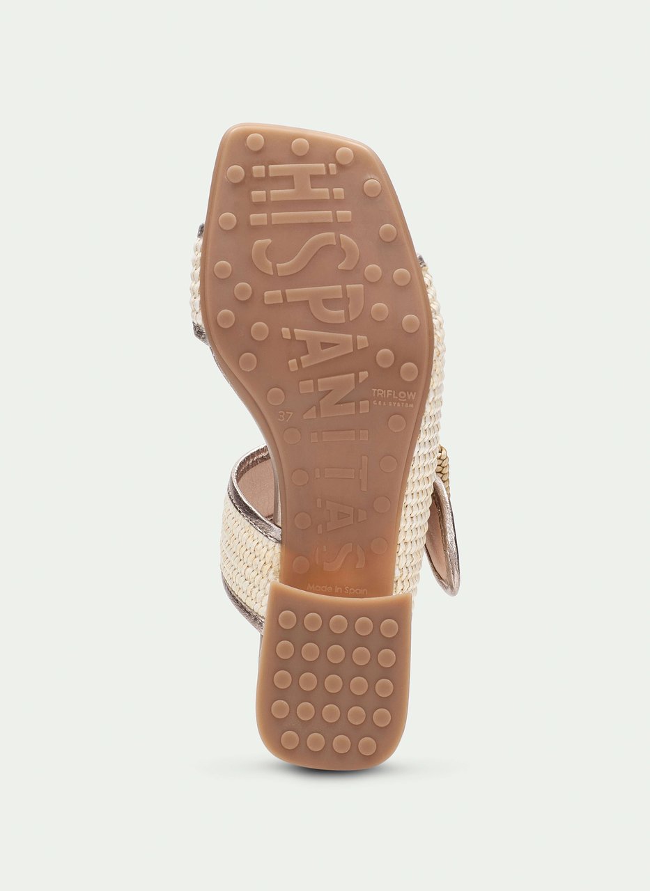 sandali slingback dallas latte-champagne
