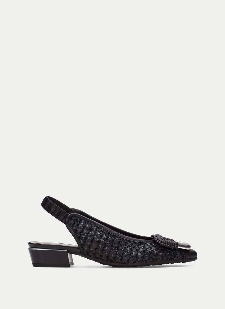 talon découvert azucena noir