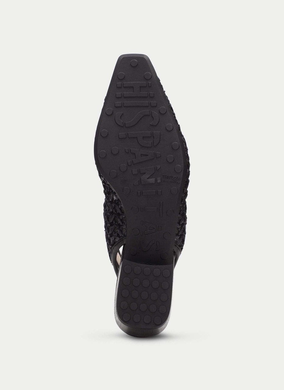 talon découvert azucena noir