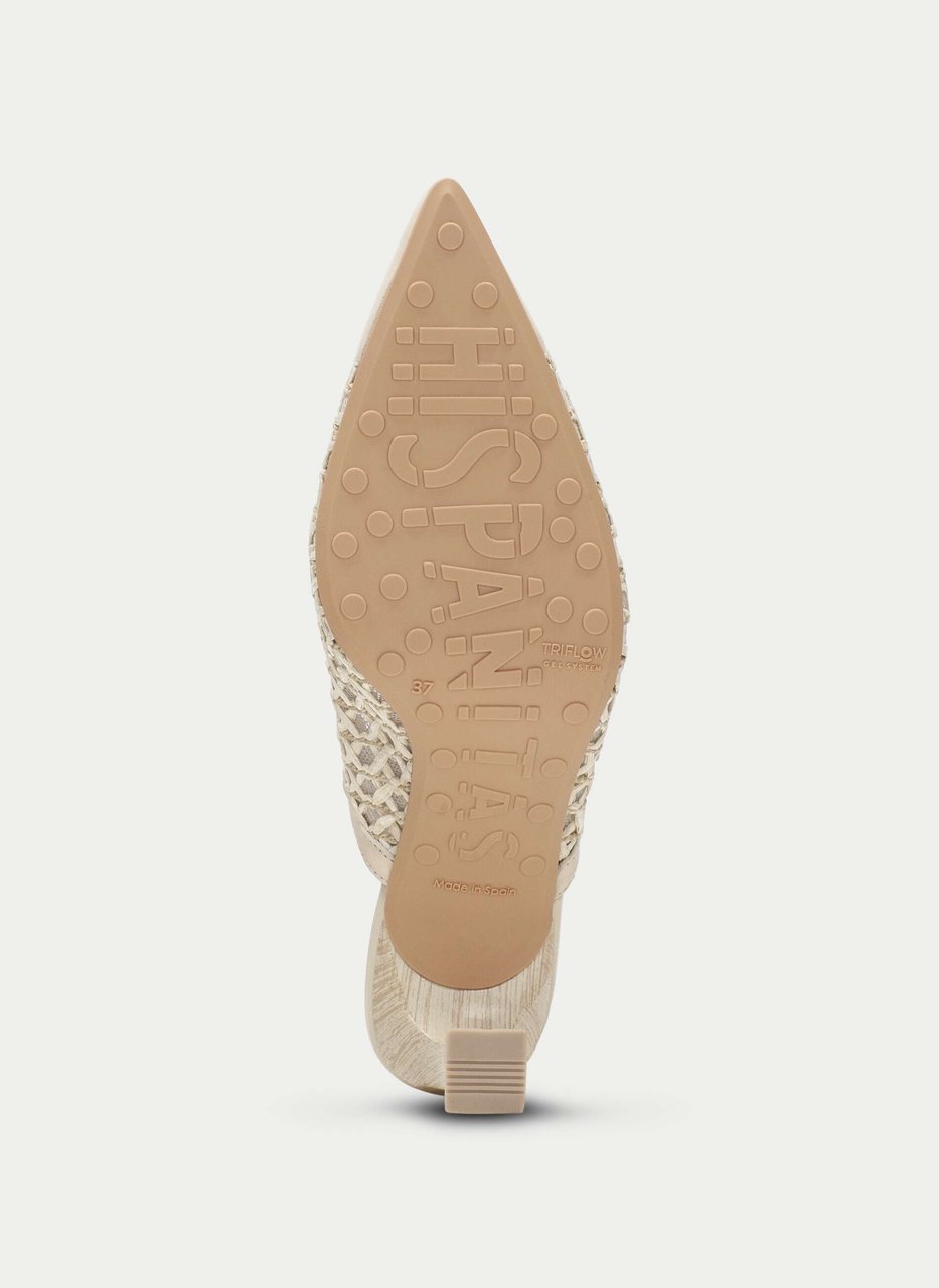 slingback giorgia cream