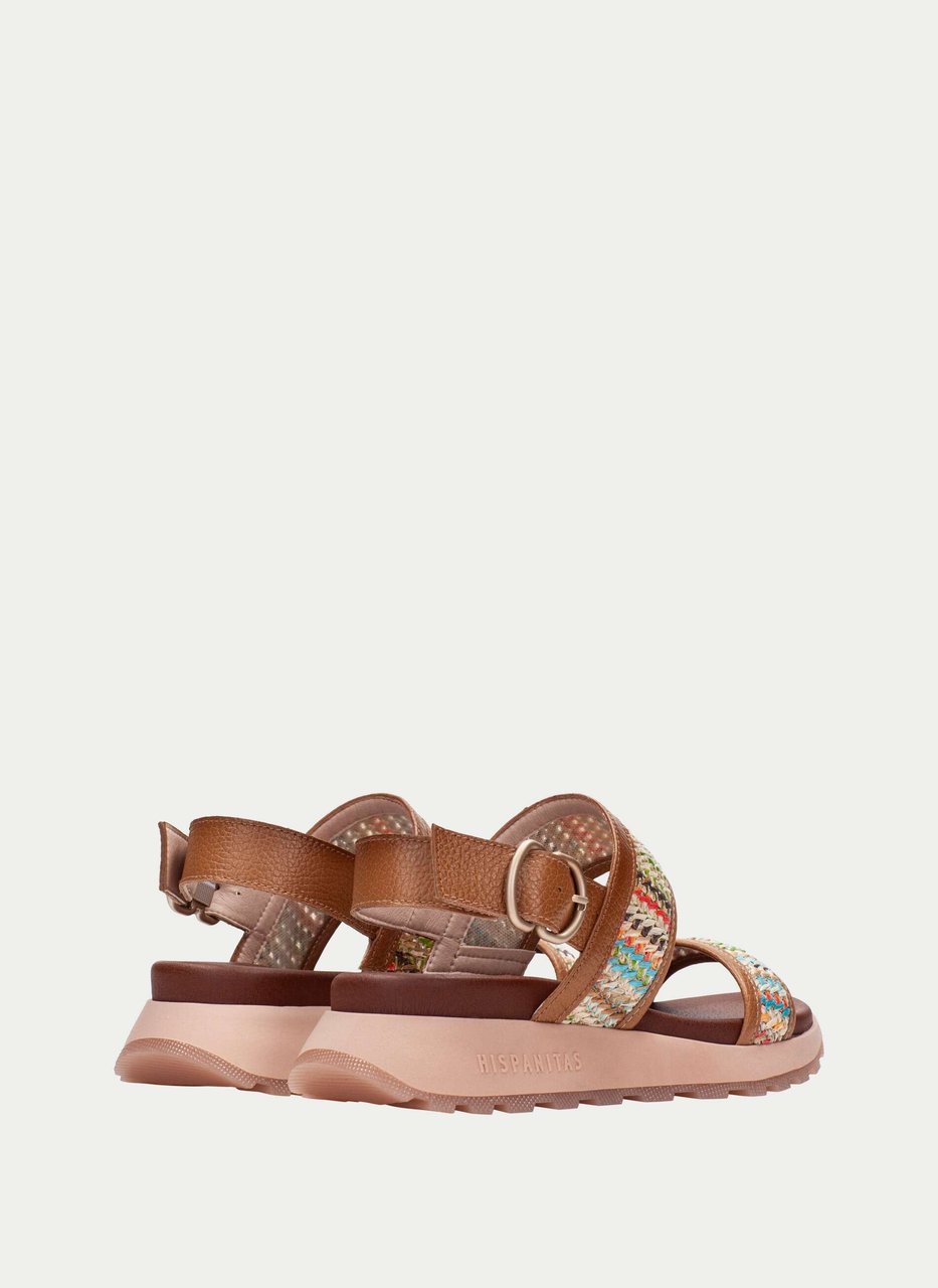 sport sandals ambar multi-couro