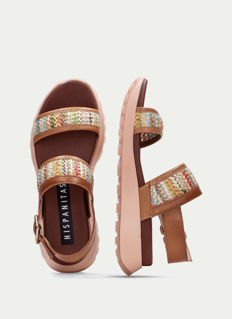 sport sandals ambar multi-couro
