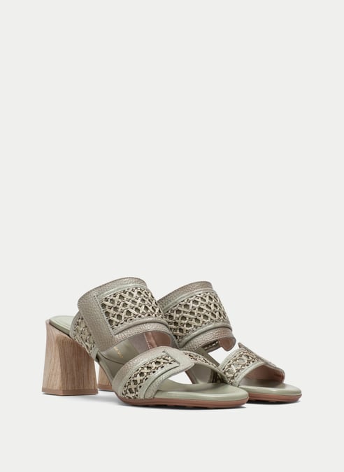 scarpe sandali-slingback orquidea alga - hispanitas