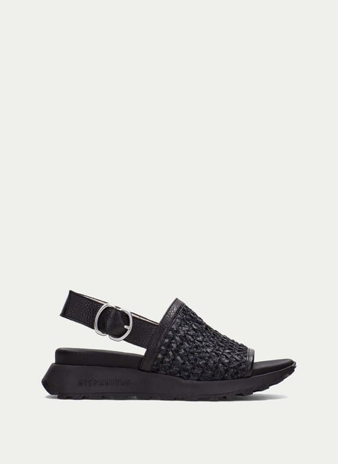 schuhe sport-sandal ambar schwarz - hispanitas