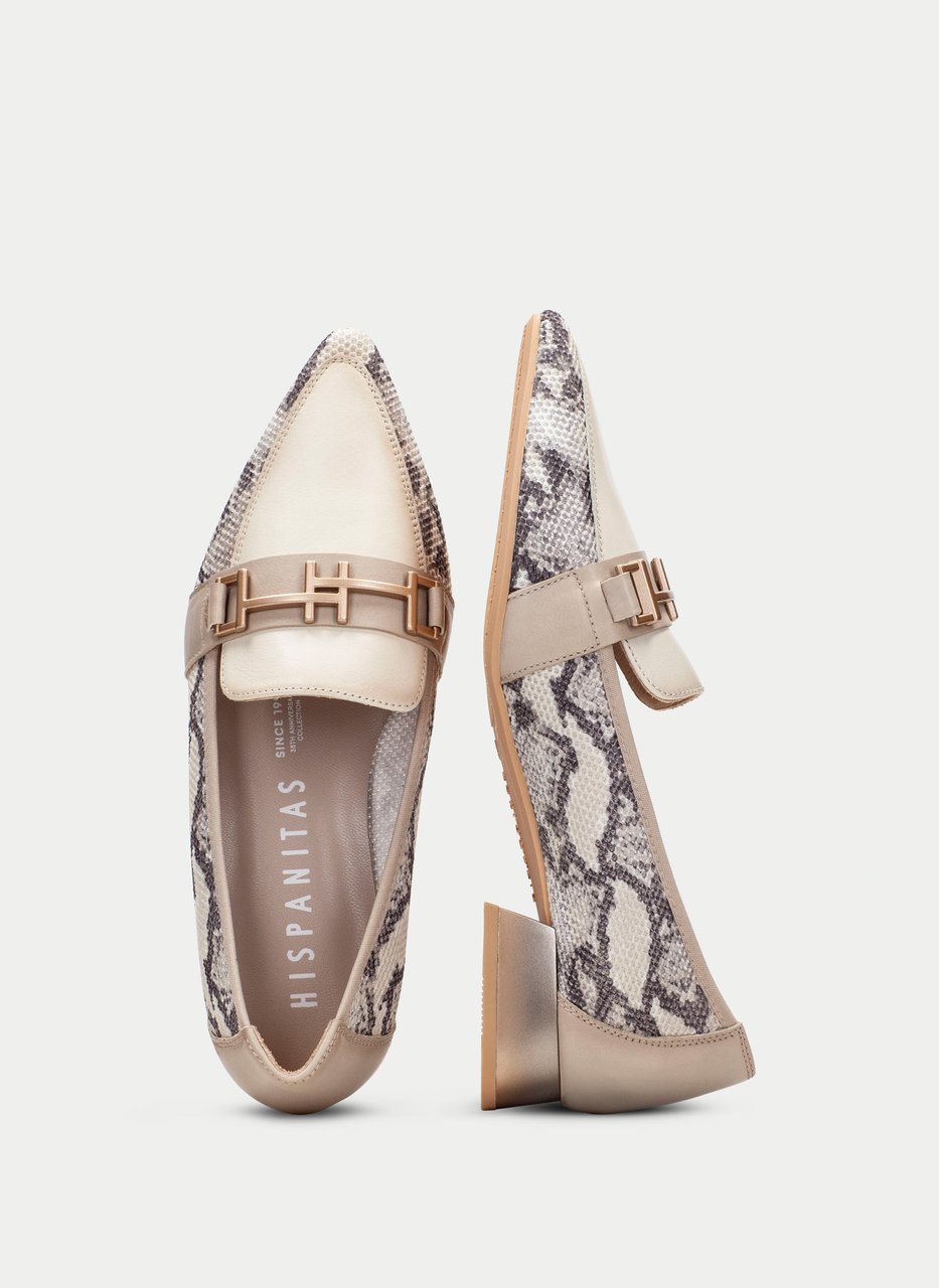 mokassin dali python-taupe