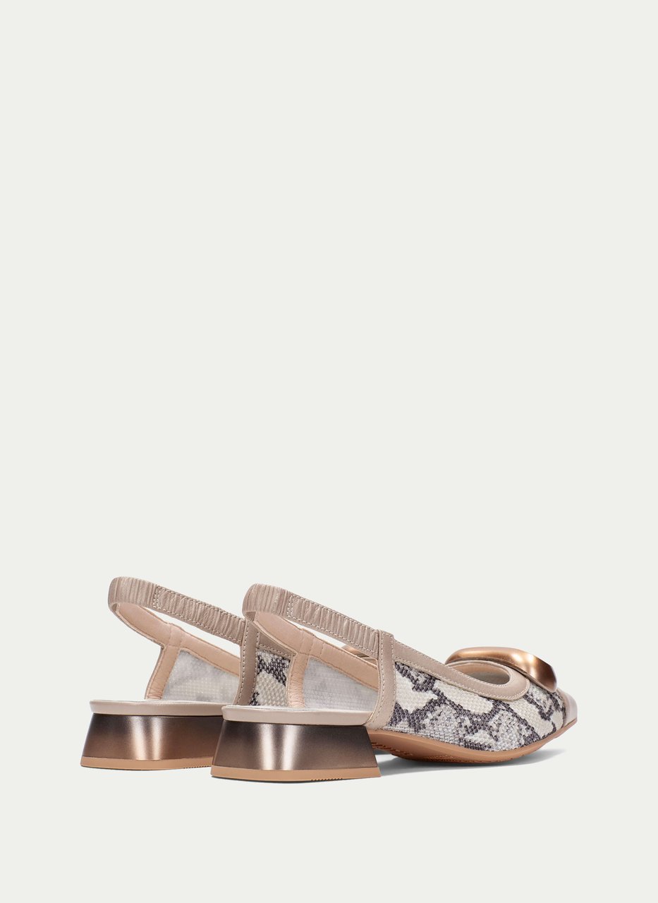 slingback dali python-taupe