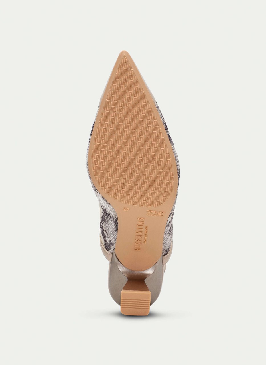 slingback nova python-taupe